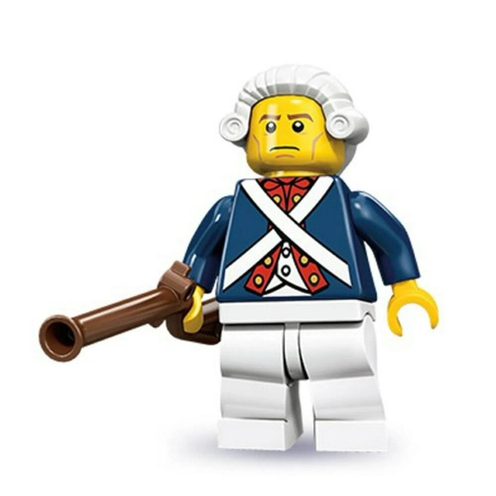 LEGO Series 10 Revolutionary Soldier - FACTORY SEALED - Retired 2013